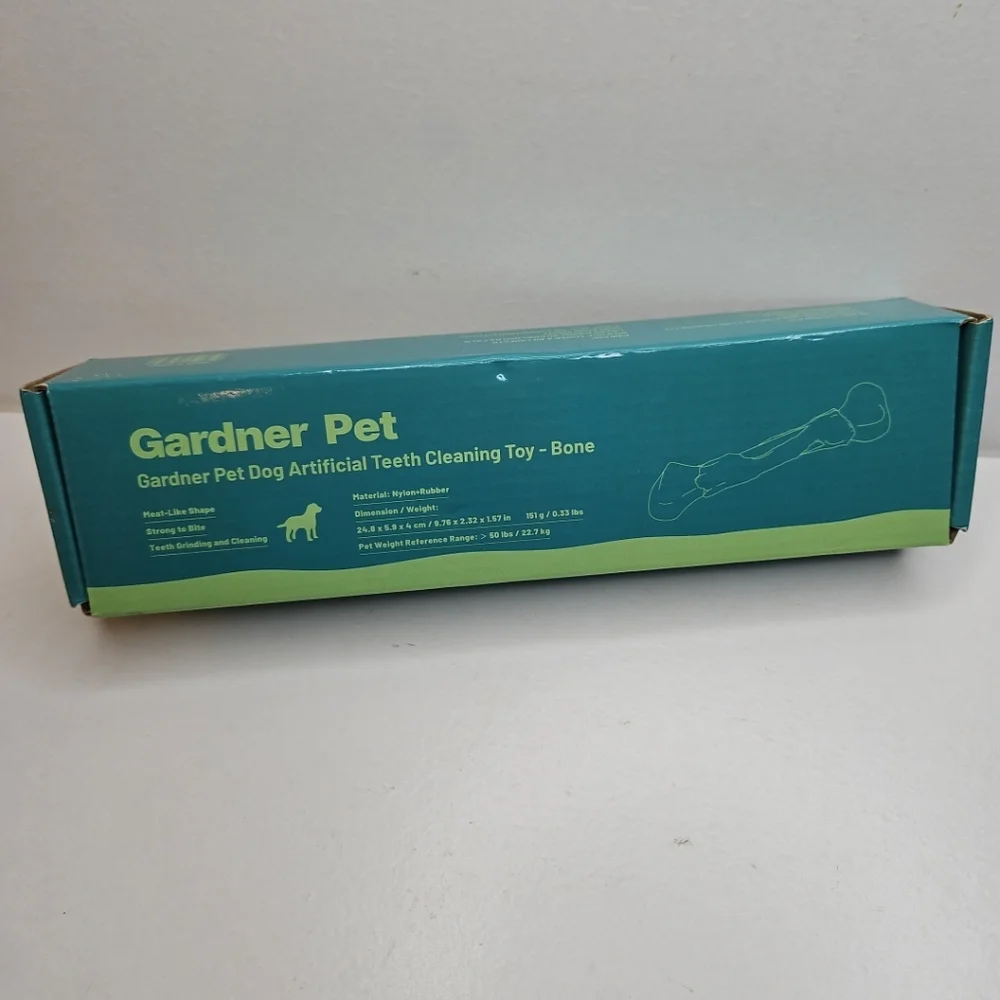 Gardner pet dog artificial teeth cleaning toy boneDog accessories